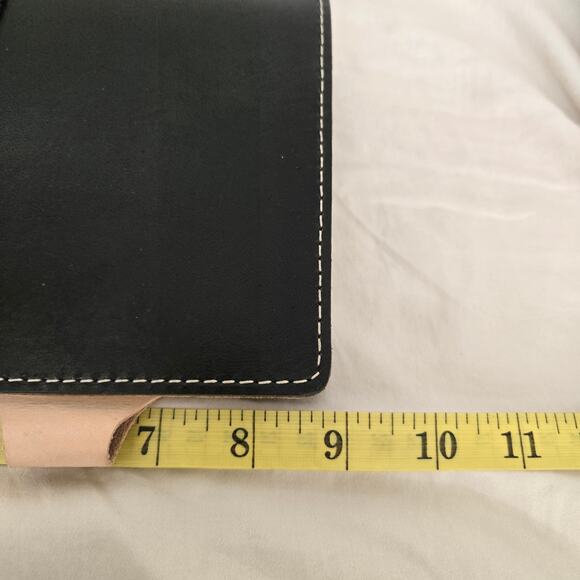 Chic Sparrow Journal Cover Black Leather Made in the USA Travelers Book *read* - Picture 11 of 12